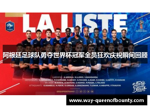 阿根廷足球队勇夺世界杯冠军全员狂欢庆祝瞬间回顾